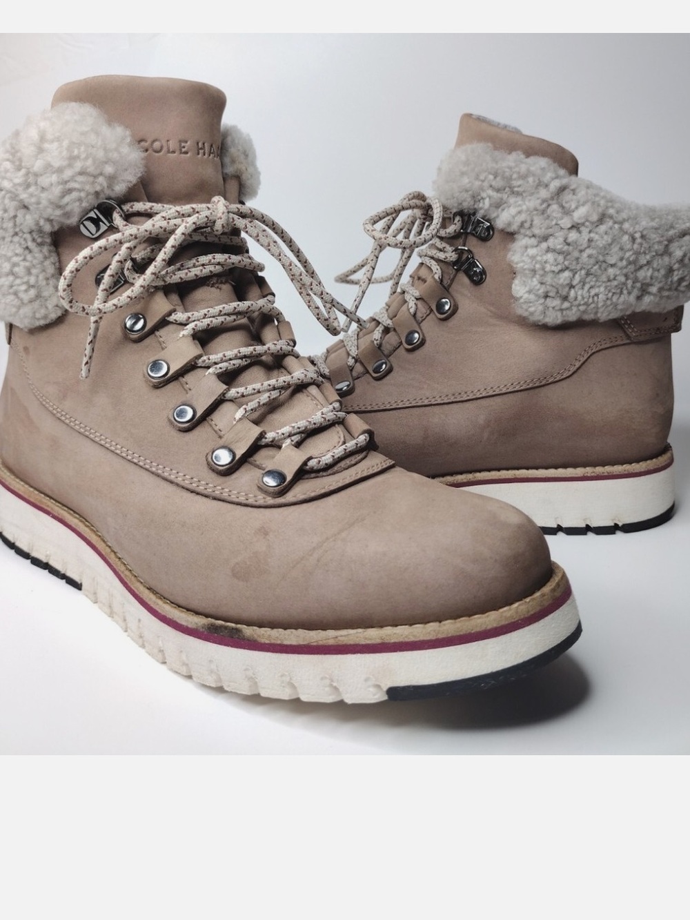COLE HAAN - Twilight Mauve GRAND Explore Waterproof Hiker Boot | Size 8